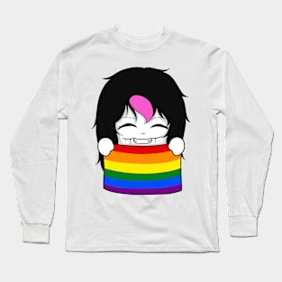 creepypasta pride chibi nina the killer Long Sleeve T-Shirt